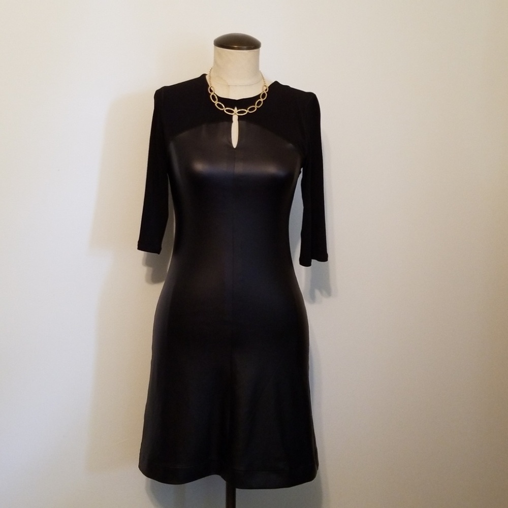 Eva Varro Leatherette Dress